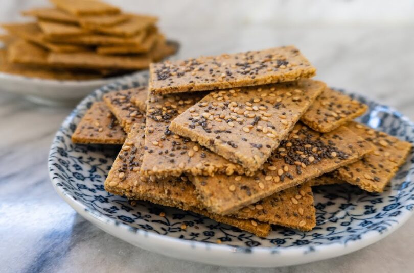 Almond Flax Crackers Recipe