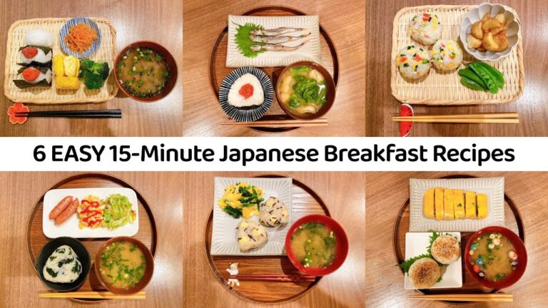 6 Easy Japanese Breakfast Recipes