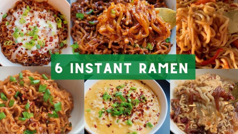 6 Instant Ramen Recipes