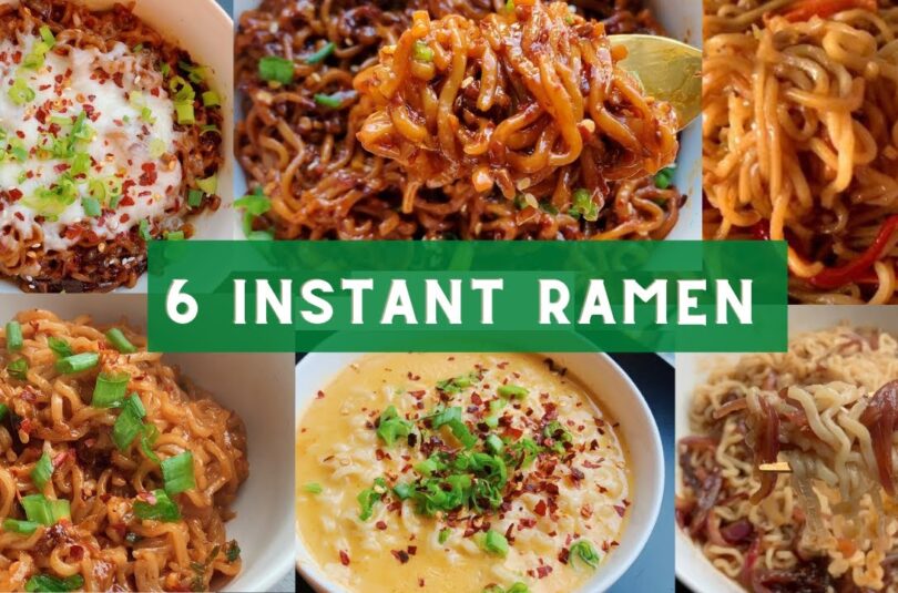 6 Instant Ramen Recipes