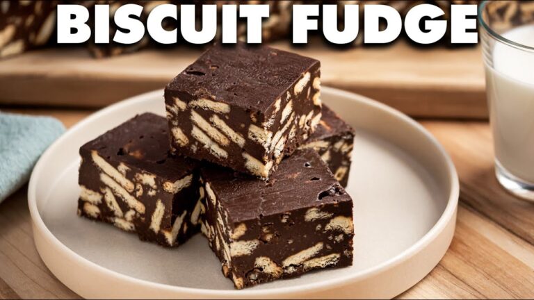 Marie Biscuits Fudge Recipe