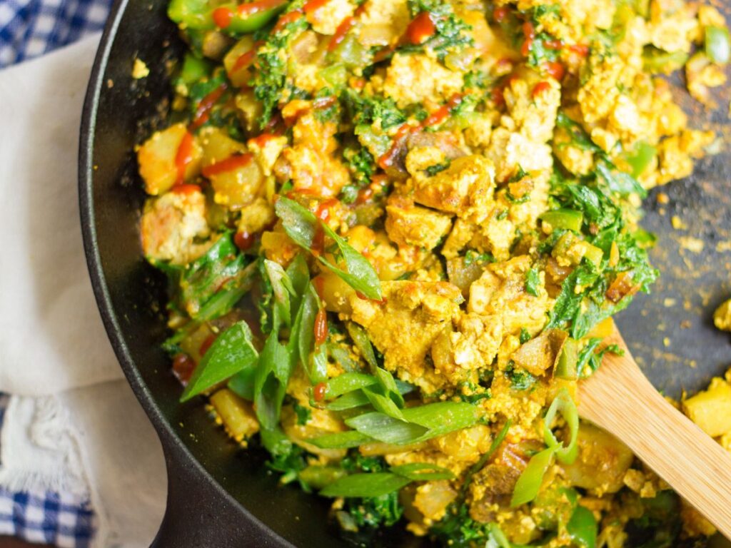 Vegan Tofu Scramble Recipe