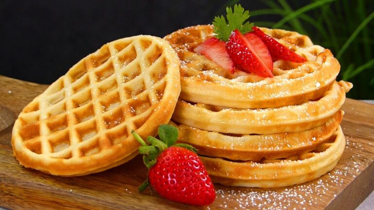 Perfect Homemade Waffles