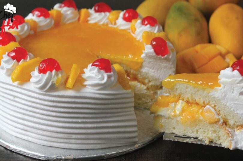 Mango Cake without Oven