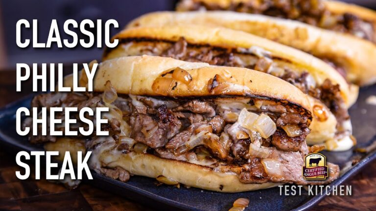 Classic Cheesesteak Recipe