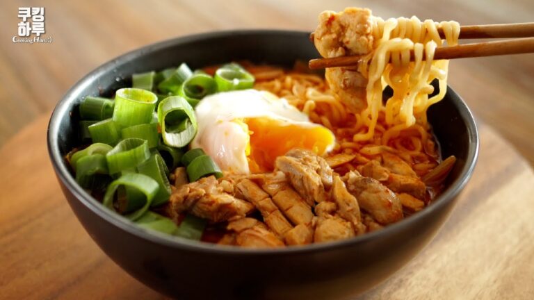 Perfect Ramen Recipe! Spicy Chicken Ramen